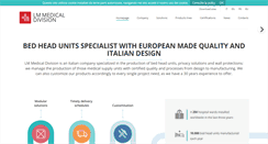 Desktop Screenshot of lmmedicaldivision.com